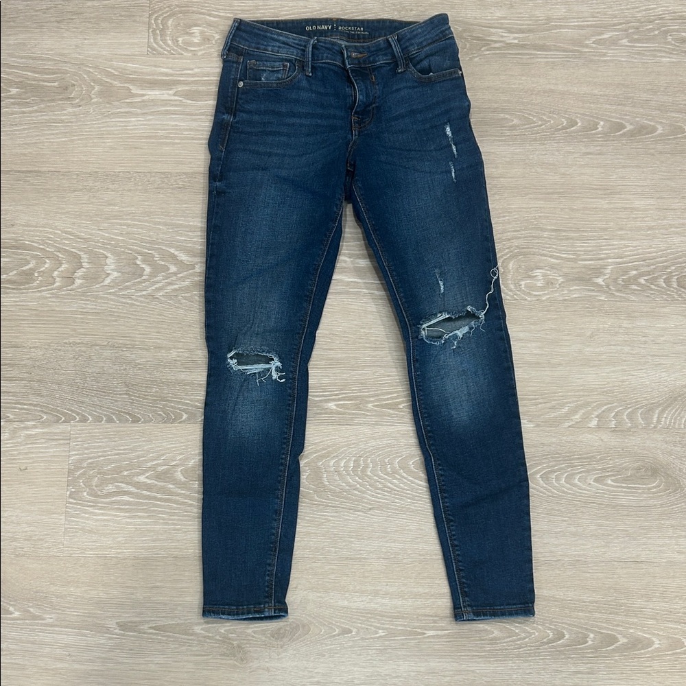 Old Navy Dark Blue Women's Skinny Jeans